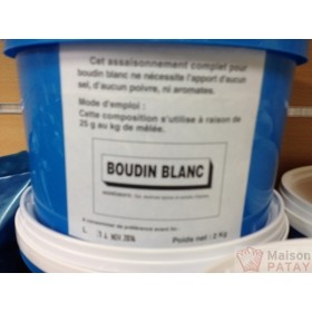 BOUDIN BLANC 2 KG