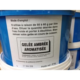 GELEE AMBREE AROMATISEE 2Kg