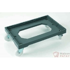 MATERIEL DE BOULANGER : CHARIOT PORTE-BACS 180 KG
