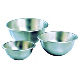 ACCESSOIRES INOX : BASSINE 1/2 SPHERIQUE INOX-40
