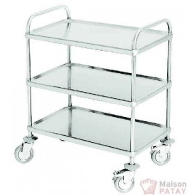 CHARIOTS ET RAYONNAGES : CHARIOT SERVICE 3PLX - 80x50