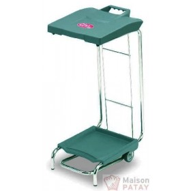 TRI DES DECHETS : CHARIOT PORTE-SAC POUBEL.MIXTE