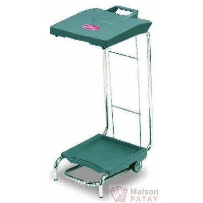 TRI DES DECHETS : CHARIOT PORTE-SAC POUBEL.MIXTE