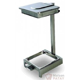 TRI DES DECHETS : CHARIOT PORTE-SAC POUBEL.INOX