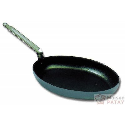 POELES ANTI ADHESIVES : POELE OVAL ANTIADH MATFER36X25