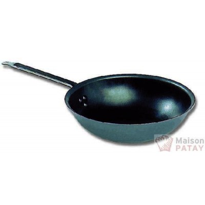 POELES ANTI ADHESIVES : POELE WOK ALU ANTADHESIVE 280