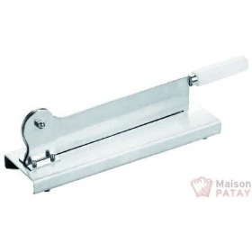 COUTEAUX A PAIN ET PIZZA : COUPE PAIN SOCLE INOX L350