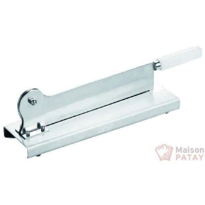 COUTEAUX A PAIN ET PIZZA : COUPE PAIN SOCLE INOX L350