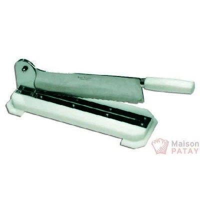 COUTEAUX A PAIN ET PIZZA : COUPE PAIN PE LAME INOX 25CM