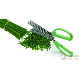 CISEAUX : CISEAUX 5 LAMES INOX A HERBE