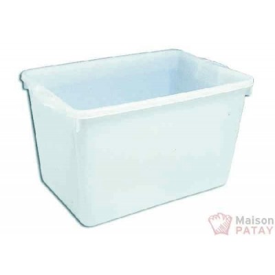 BACS EUROPE ET DIVERS : BAC BLANC 40L  50X34X30