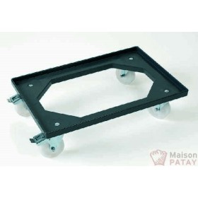 MATERIEL DE BOULANGER : CHARIOT PORTE BACS 250KG