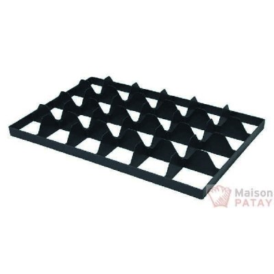CASIERS DE LAVAGE : SEPARATEUR 24 VERRES SOUS POIGNEE