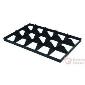CASIERS DE LAVAGE : SEPARATEUR 15 VERRES SOUS POIGNEE