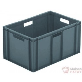 BACS EUROPE ET DIVERS : BAC GERBABLE PL 600X400X319 60L GR