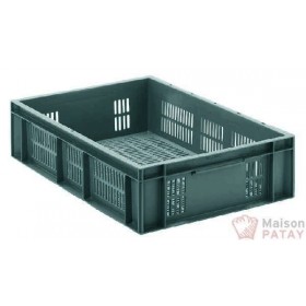 BACS EUROPE ET DIVERS : BAC GERBABLE AJOUR.600X400X150 28L