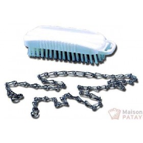 LAVAGE DES MAINS : BROSSE/ONGLES FIBRE DURE L128