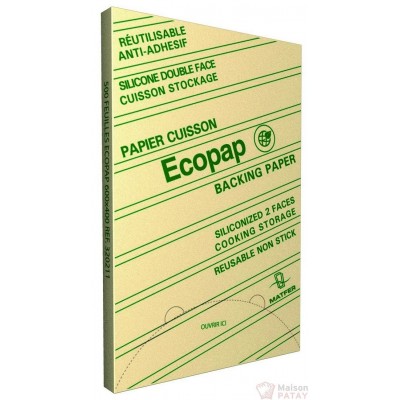 PAPIER CUISSON ECOPAP60X40 500