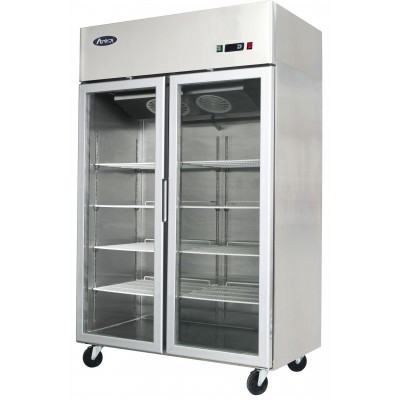 ARMOIRE POSITIVE PORTE VITREE 1300 L