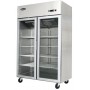 ARMOIRE POSITIVE PORTE VITREE 1300 L