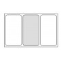 BACS GN 1/3 325x176 ACIER INOXYDABLE
