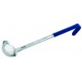 LOUCHE INOX 6CL M. PVC BLEU