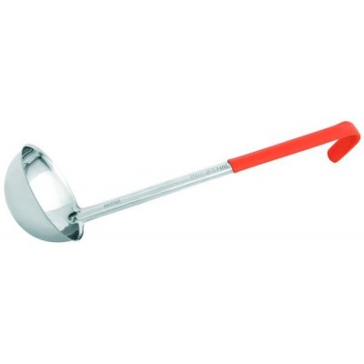 LOUCHE INOX 23.5CL M. PVC ORAN