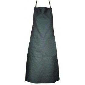 TABLIER VALET GRIS POCHE+BAVET