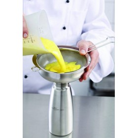 ENTONNOIR+TAMIS INOX / SIPHON