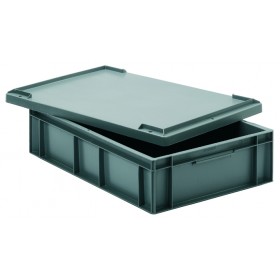 BAC GERBABLE PLEIN GRIS 600x400x270 