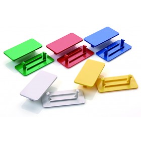 LOT 10 CLIPS ROUGES P/CASIERS 
