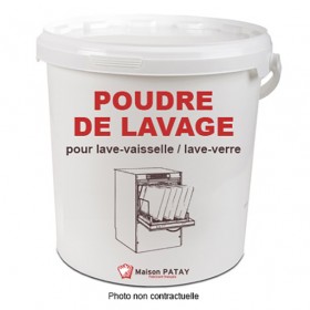 POUDRE DE LAVAGE POUR LAVE-VAISSELLE/LAVE-VERRE - 10KG 
