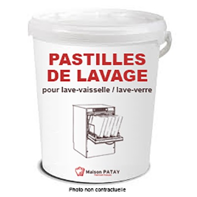 PASTILLES DE LAVAGE POUR LAVE-VAISSELLE / LAVE-VERRE - 5KG