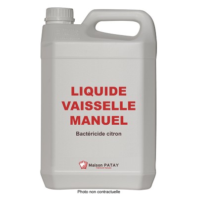 Produits d'entretien professionnel - LIQUIDE VAISSELLE MANUEL - 5L