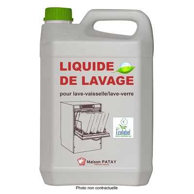 LIQUIDE LAVE-VAISSELLE/LAVE-VERRE - 5L 