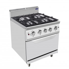 FOURNEAUX SUR FOUR SERIE 700 - 4 BRULEURS