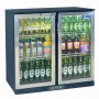 ARRIERE BAR 2 PORTES BATTANTES INOX