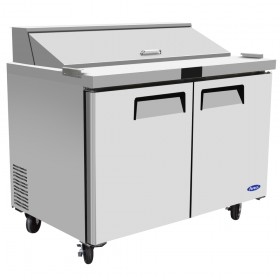 MEUBLE SALADETTE 1200 2 PORTES X12 BACS GN 1/6