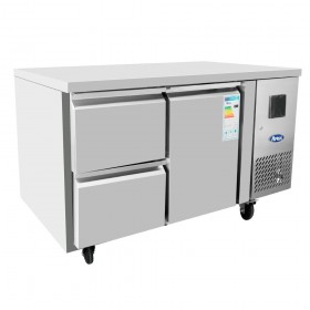 TABLE POSITIVE 1 PORTES\n+ 2 TIROIRS 1/2