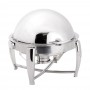 CHAFING DISH ECO ROND COUVERCLE RABATTABLE 180°C