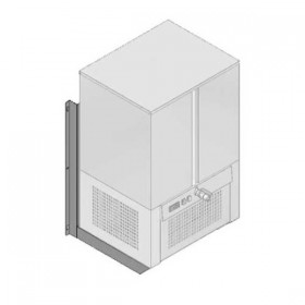 Châssis de fixation murale haute résistance pour refroidisseur d'eau. Structure robuste et maintien parfait en hauteur.