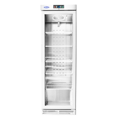 ARMOIRE POSITIVE VITREE BLANCHE 380 L