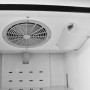 ARMOIRE POSITIVE VITREE BLANCHE 380 L - intérieur