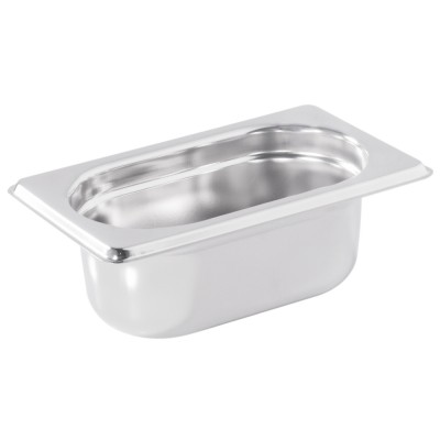 BACS GN 2/1 650x530 ACIER INOXYDABLE H65