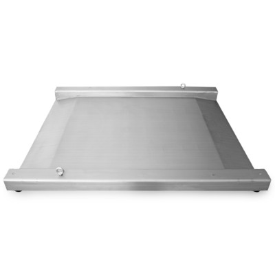 PLATEFORME DE PESAGE SURBAISSE MONOBLOC 1000X1000 - 300KG