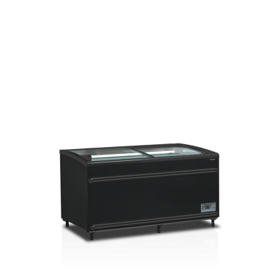Refrigerateur - congelateur de supermarche noir SFI145B-CF VS - 422 L 