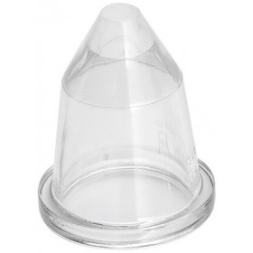 LOT 2 DOUILLES COPOLYESTER UNIES U8 DIAMETRE 11 MM