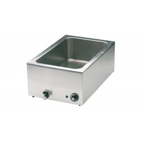BAIN-MARIE GN1/1 ELECTRIQUE AVEC VIDANGE