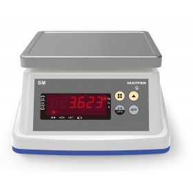 BALANCE ELECTRONIQUE PLATEAU INOX JUSQU'A 6 KG/1 G