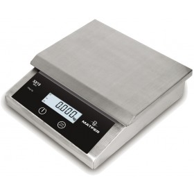BALANCE DIGITALE INOX JUSQU'A 15 KG/1 G